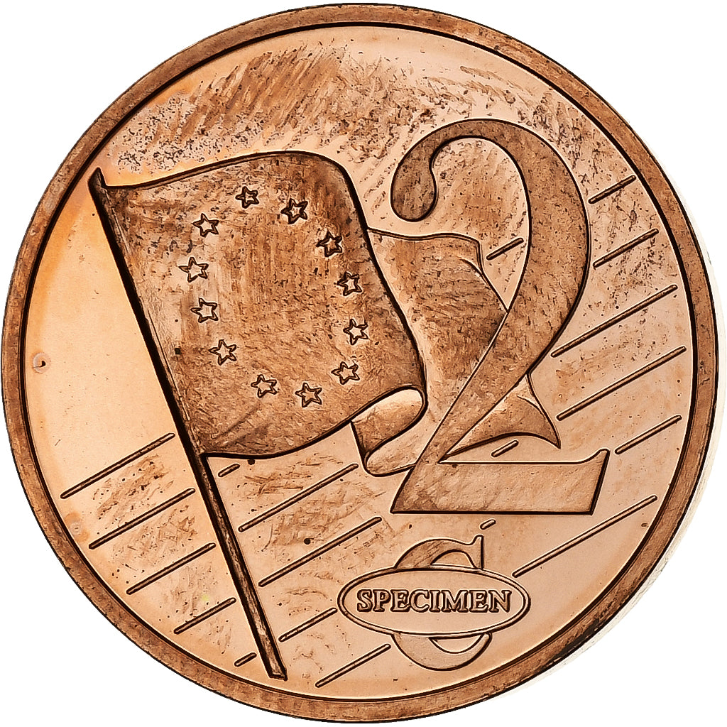 Vaticano, 2 Euro Cent, Essai-Trial, 2011, Cobre, MS(64)