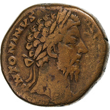 Marc Aurèle, Sesterce, 170-172, Rome, Bronze, TB