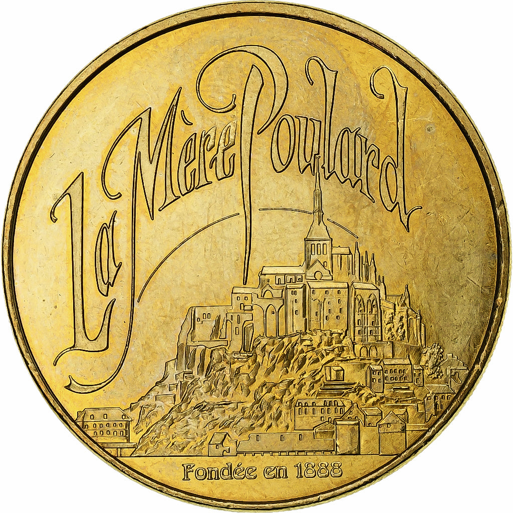 Francia, Tourist token, Le Mont-Saint-Michel - La mère Poulard n°1, 2009