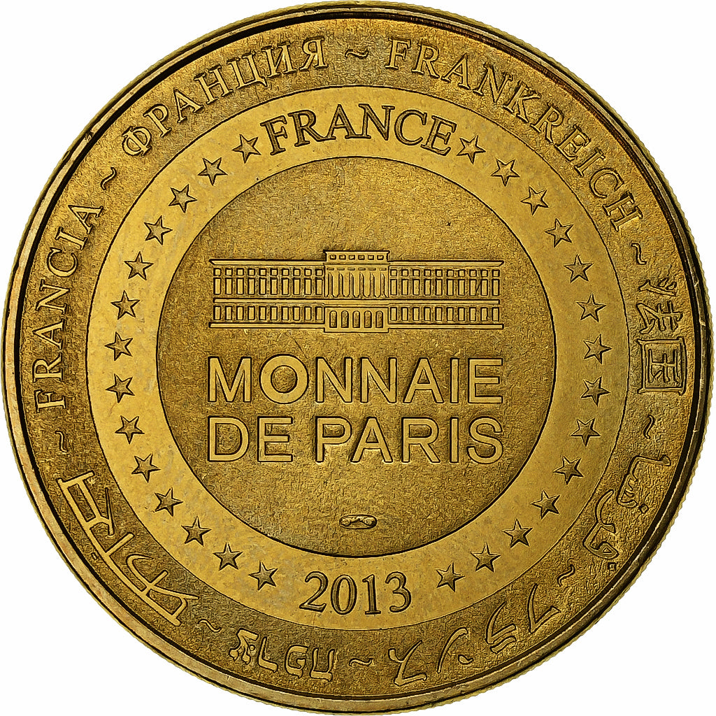 Frankrijk, Tourist token, 25/ Victor Hugo - Besançon, 2013, Cupro-nikkel, PR
