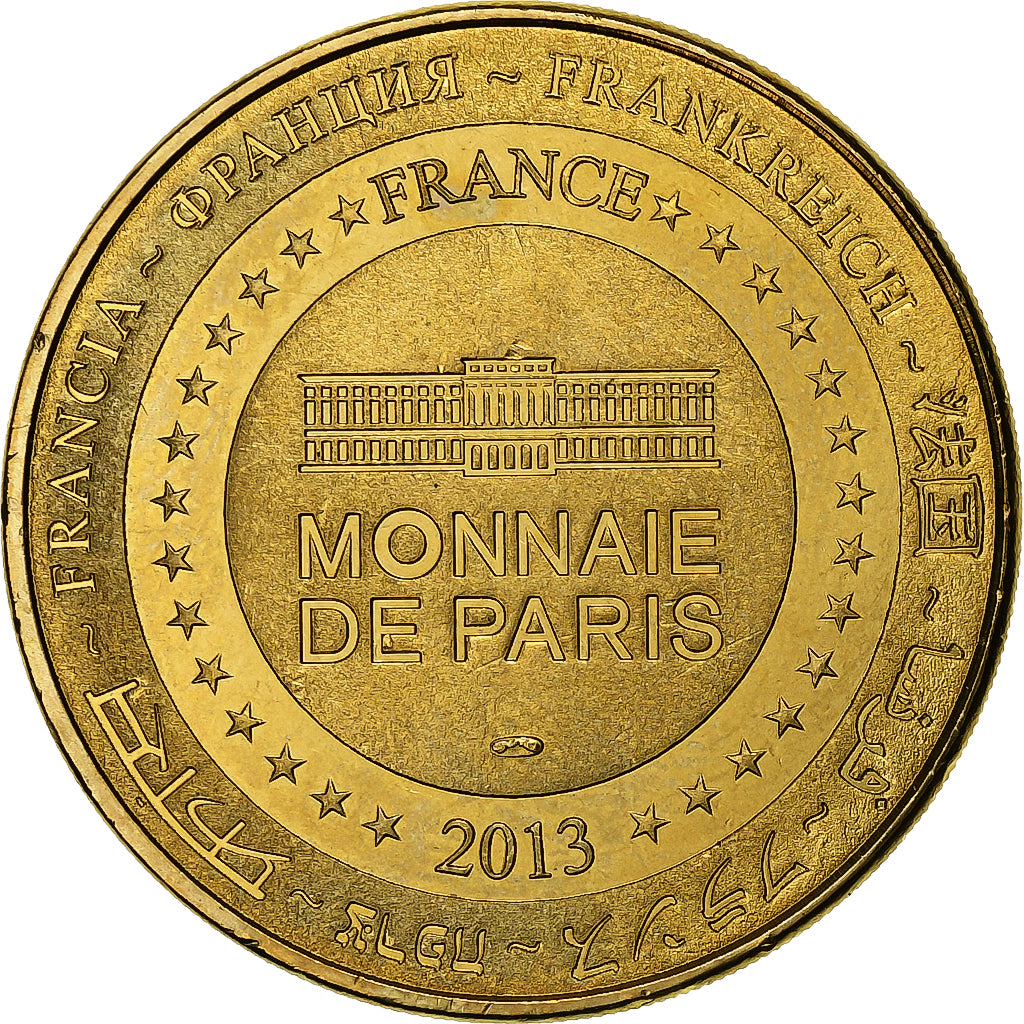 Francja, Tourist token, 25/ Victor Hugo - Besançon, 2013, Miedź-Nikiel