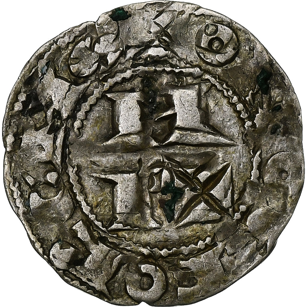 Lordship of Béarn, Les Centulles, Denier, n.d., Morlaas, Billon, EF(40-45)