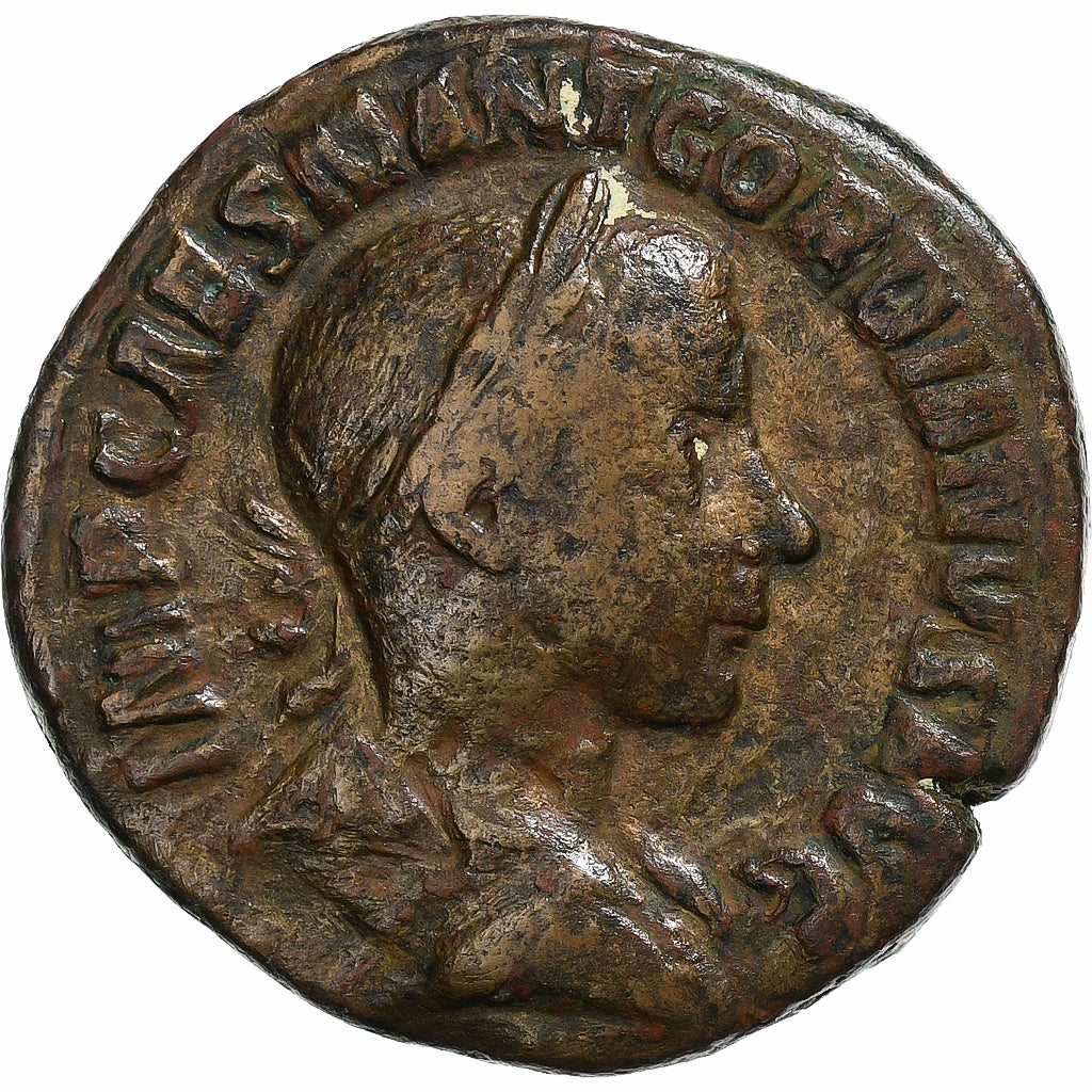 Gordian III, Sestertius, 240, Rome, Bronze, VF(30-35), RIC:269