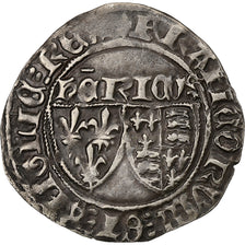 Francia, Henri VI, Blanc aux Écus, 1422-1453, Saint-Lô, Biglione, BB