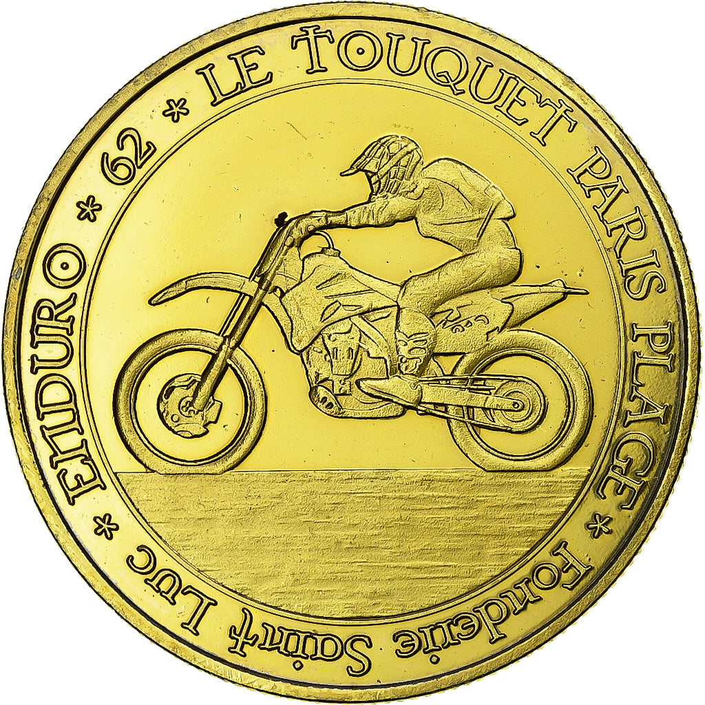 Francia, Tourist token, 62/ Le Touquet - Enduropale, 2016, Cobre - níquel, EBC