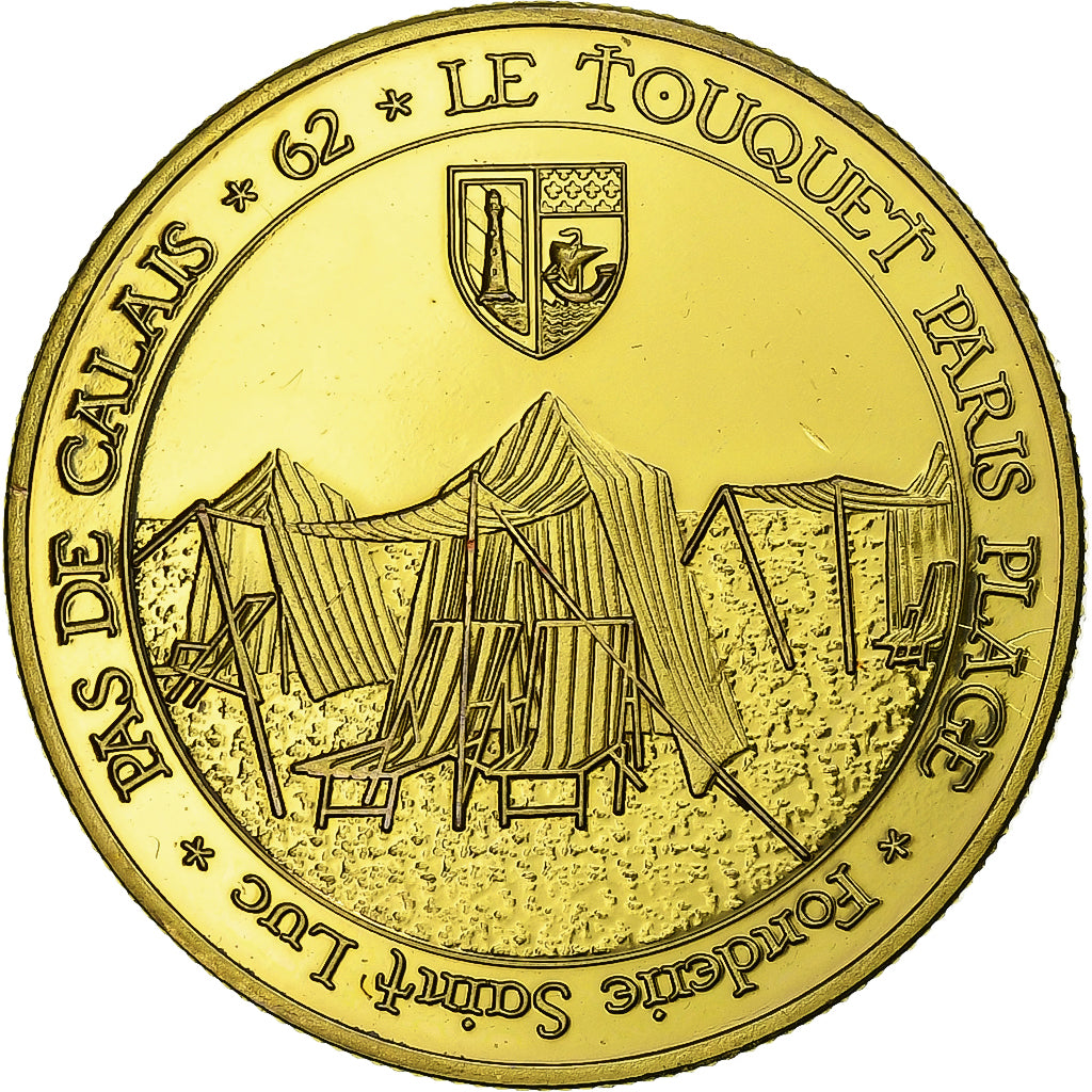 Francia, Tourist token, 62/ Le Touquet - Enduropale, 2016, Cobre - níquel, EBC