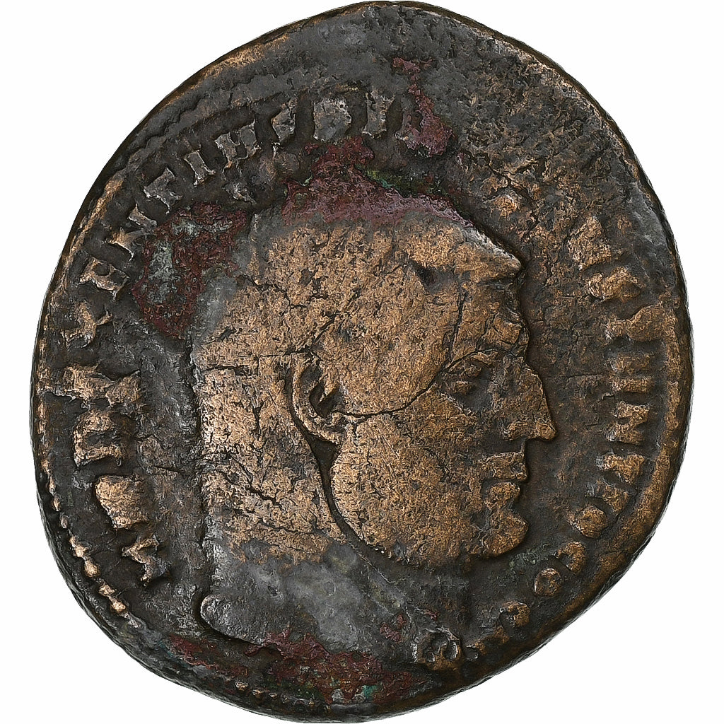 Divus Constantius I, Follis, 310-311, Rome, Bronze, S+, RIC:245