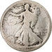 Estados Unidos, Half Dollar, Walking Liberty, 1917, U.S. Mint, Plata, BC