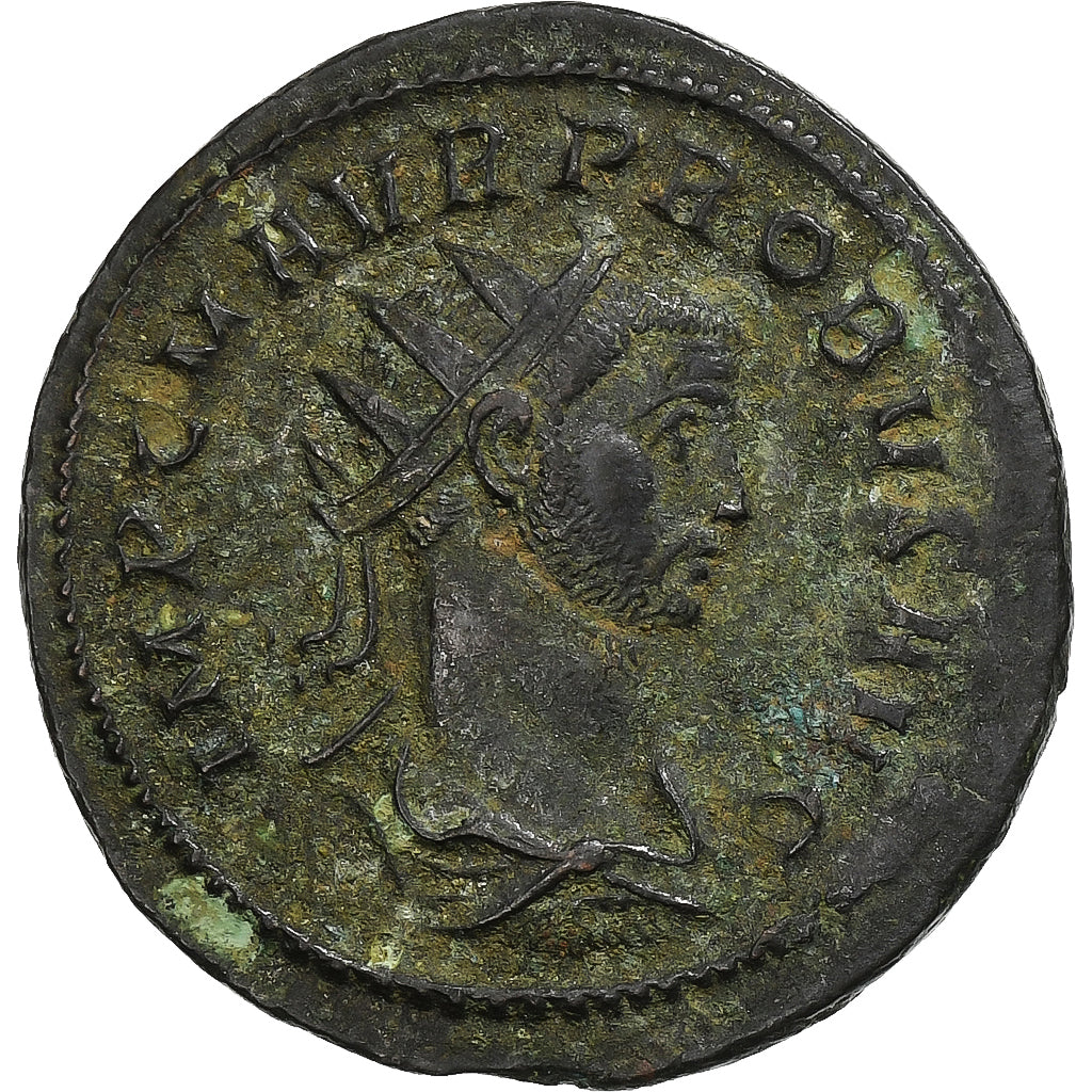 Probus, Antoninianus, 276-282, Ticinum, Biglione, BB+, RIC:348