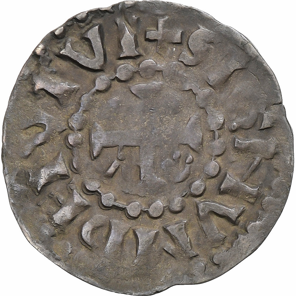 County of Maine, Herbert I, Denier, n.d., Le Mans, Immobilized type, Billon