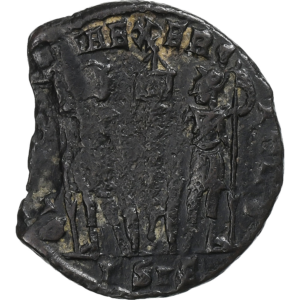 Constantius II, Follis, 335-336, Siscia, Bronze, EF(40-45), RIC:254