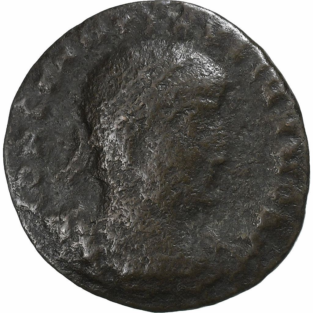 Constantin II, Follis, 317-337, Frappe incuse, Bronze, TB