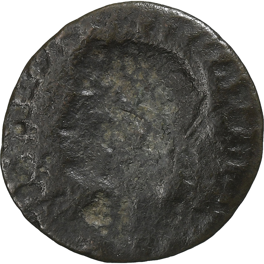 Constantin II, Follis, 317-337, Frappe incuse, Bronze, TB