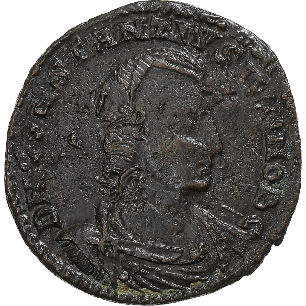 Constantius Gallus, Follis, 352-355, Aquileia, reformed, Bronzen, PR, RIC:194