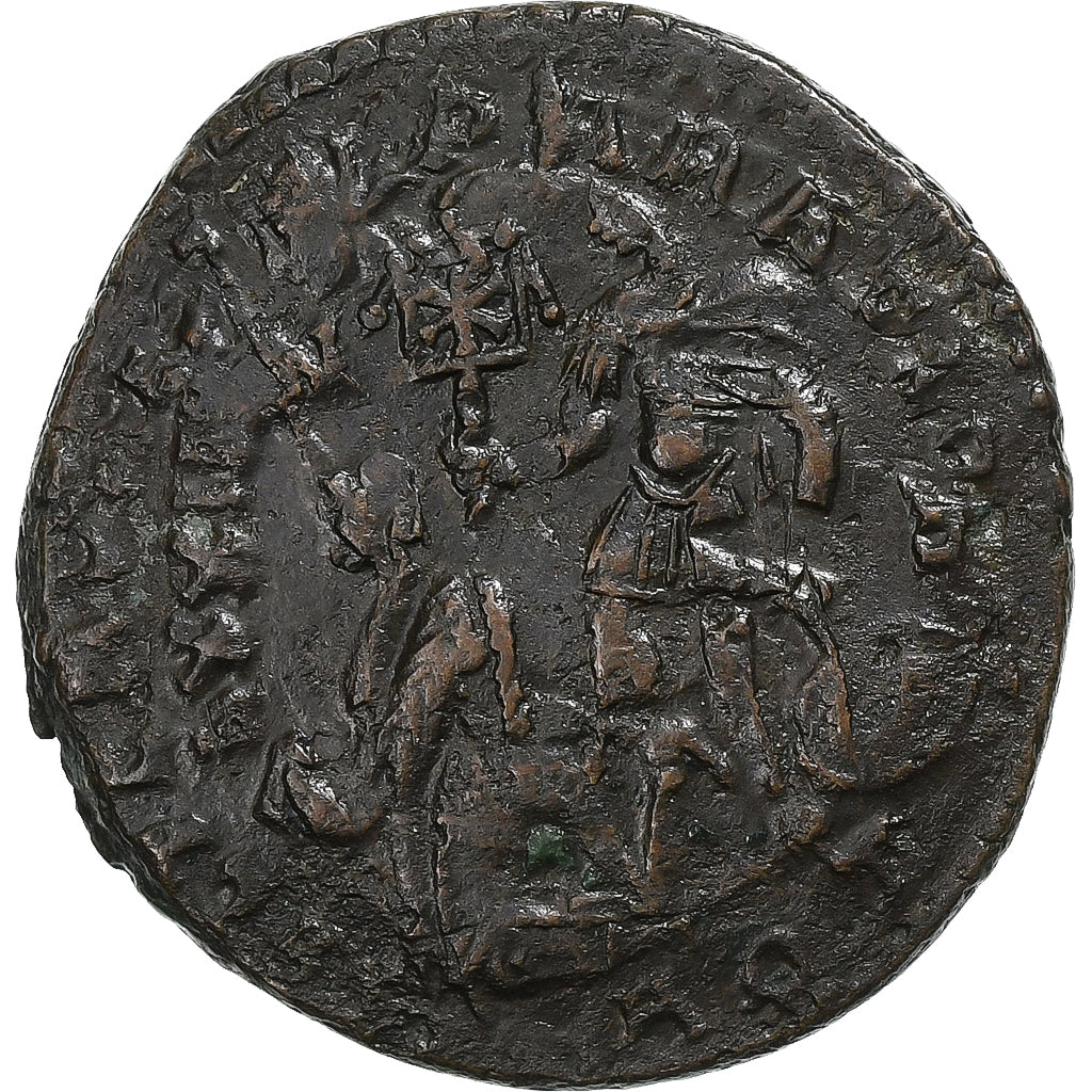 Constantius Gallus, Follis, 352-355, Aquileia, reformed, Bronzen, PR, RIC:194
