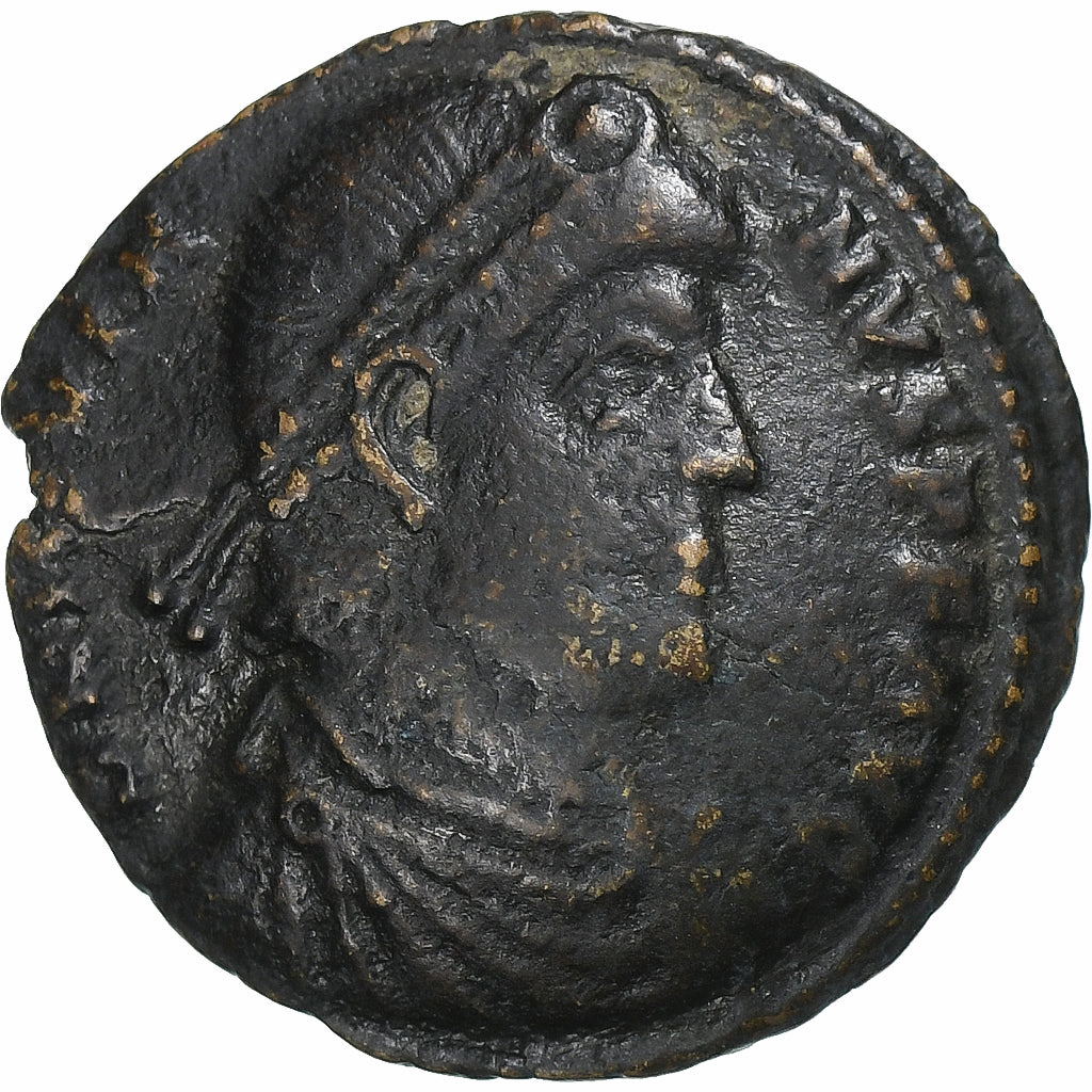 Jovian, Follis, 363-364, Sirmium, Concave, Bronze, AU(50-53), RIC:118