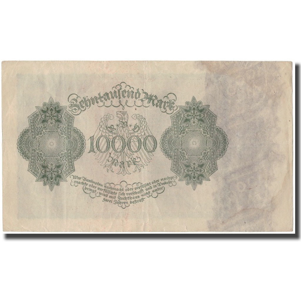Banconote, Germania, 10,000 Mark, 1922, KM:71, BB
