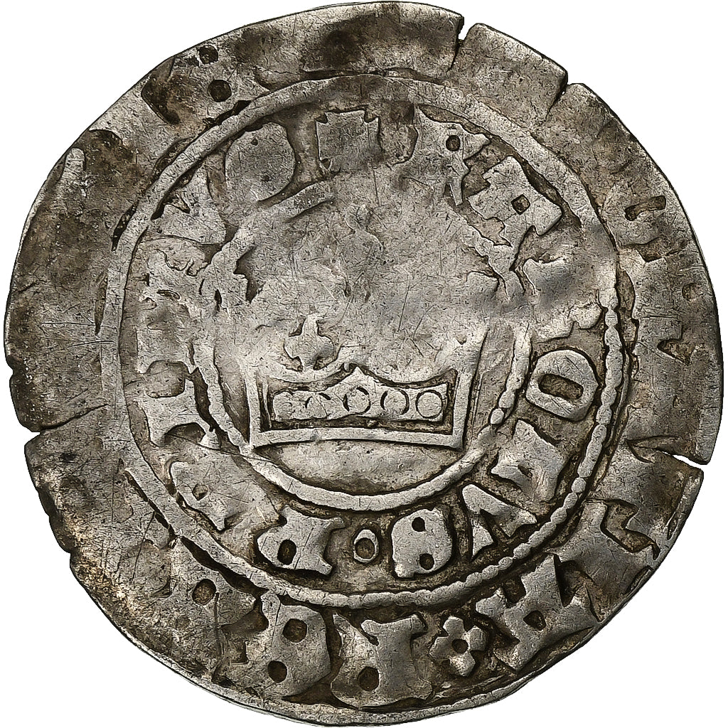 Regno di Boemia, Karl IV, Gros de Prague, 1346-1378, Prague, Argento, BB
