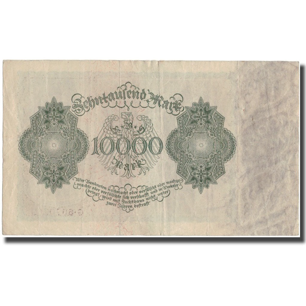 Banconote, Germania, 10,000 Mark, 1922, KM:71, BB
