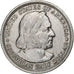 États-Unis, Half Dollar, Columbian, 1893, Philadelphie, Argent, TTB+