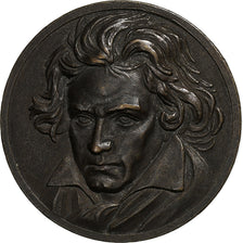 Francja, medal, Musique, Club du Disque Classique, Beethoven, n.d., Brązowy