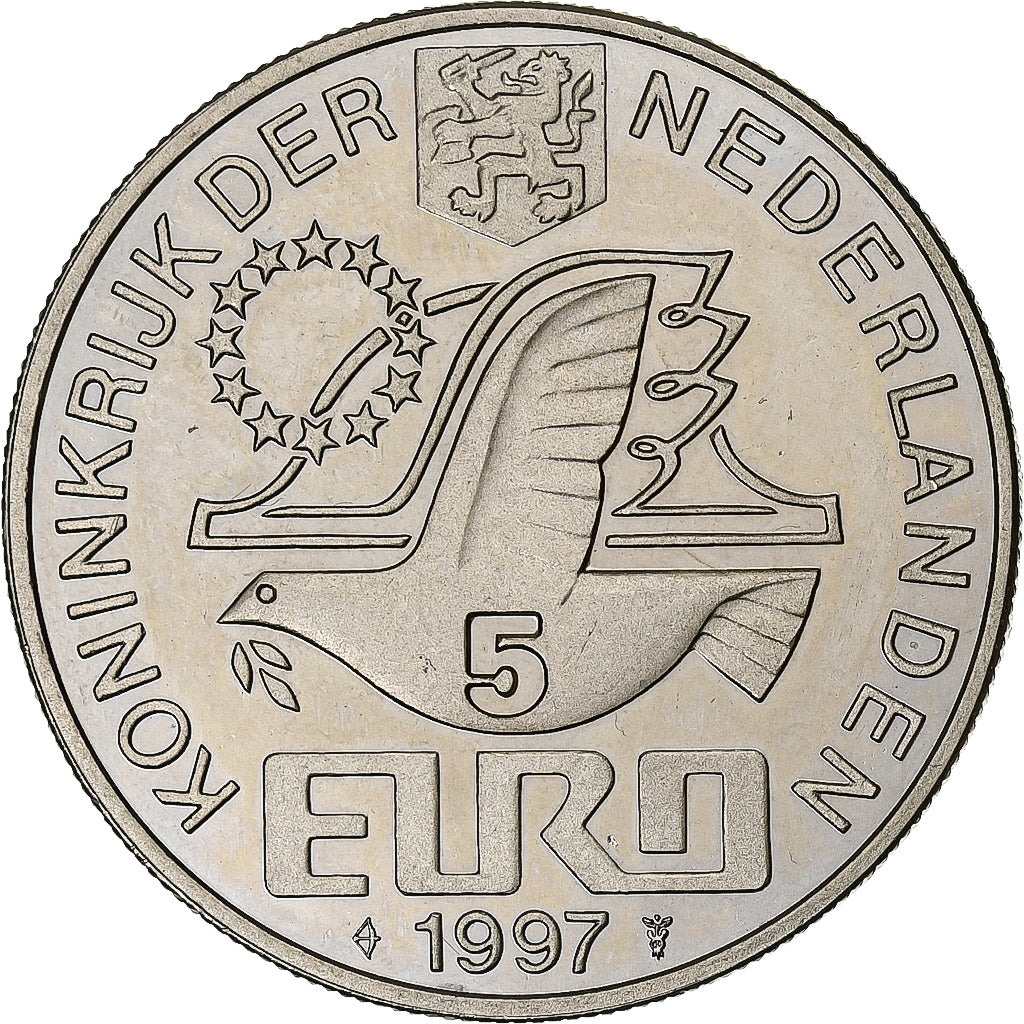 Netherlands, Token, Johan van Oldenbarnevelt, 1997, Copper-nickel, MS(60-62)