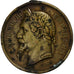 Francia, medalla, Napoléon III, Fêtes de Lille, 1870, Bronce, MBC