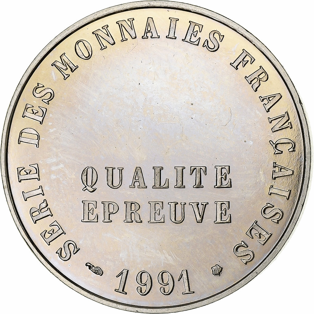 Francia, ficha, Monnaie de Paris, 1991, Rame-nichel, FS, SPL-