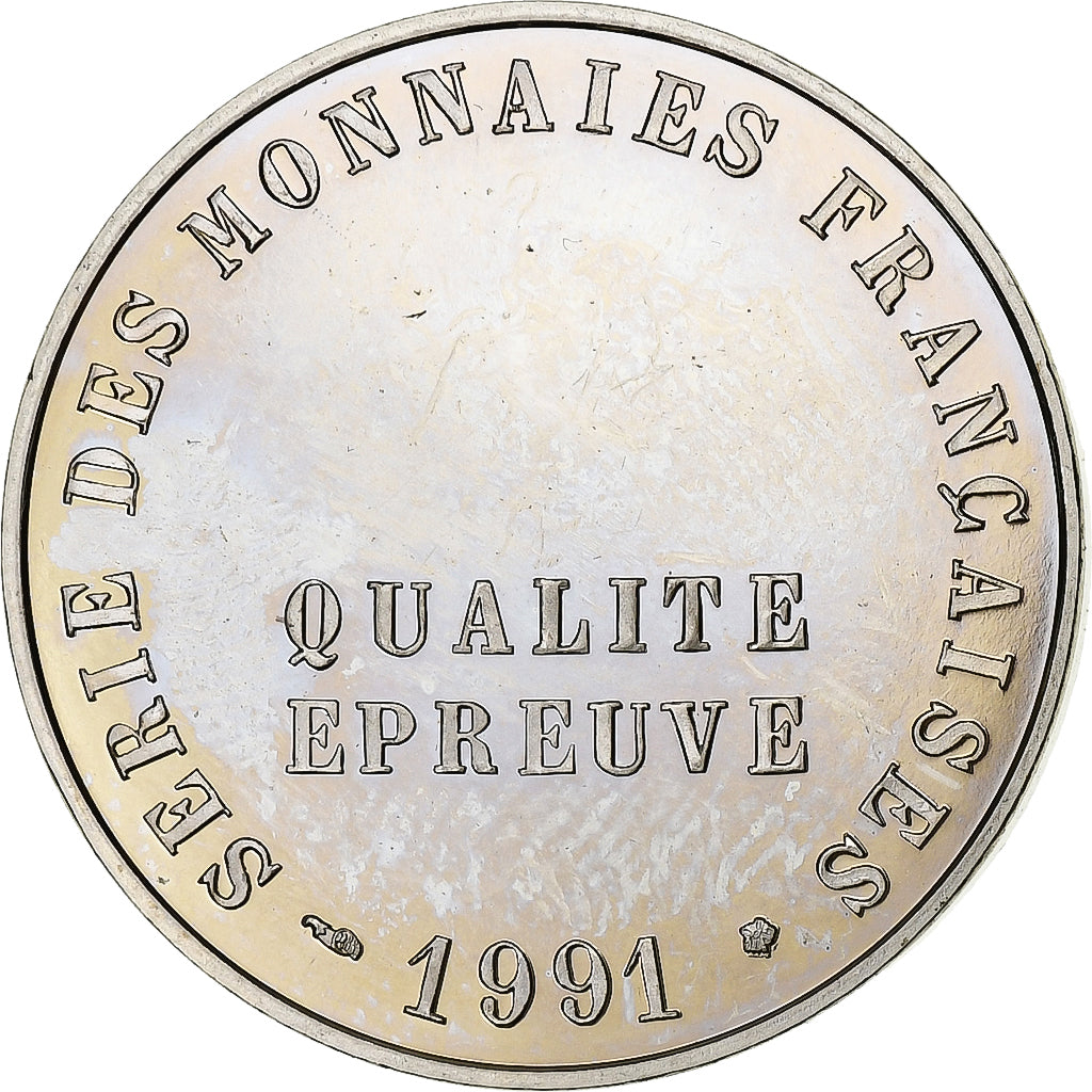 Francia, ficha, Monnaie de Paris, 1991, Rame-nichel, FS, SPL-