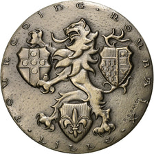 France, Medal, Chambre de Commerce Lille-Roubaix-Tourcoing, 1977, Silver, Baron