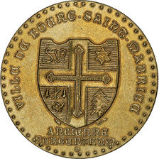 Frankreich, betaalpenning, Bourg-Saint-Maurice, Les Arcs, n.d., Messing, VZ+
