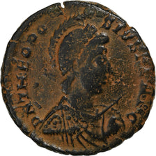 Theodosius I, Follis, 378-383, Nicomédie, Bronze, TB+, RIC:25c