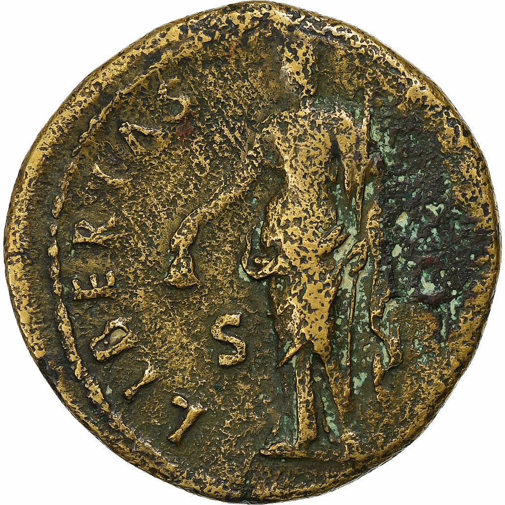 Nerva, Dupondius, 96, Rome, Bronzo, BB, RIC:65