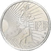 France, 10 Euro, Semeuse, 2009, MDP, Silver, MS(63)
