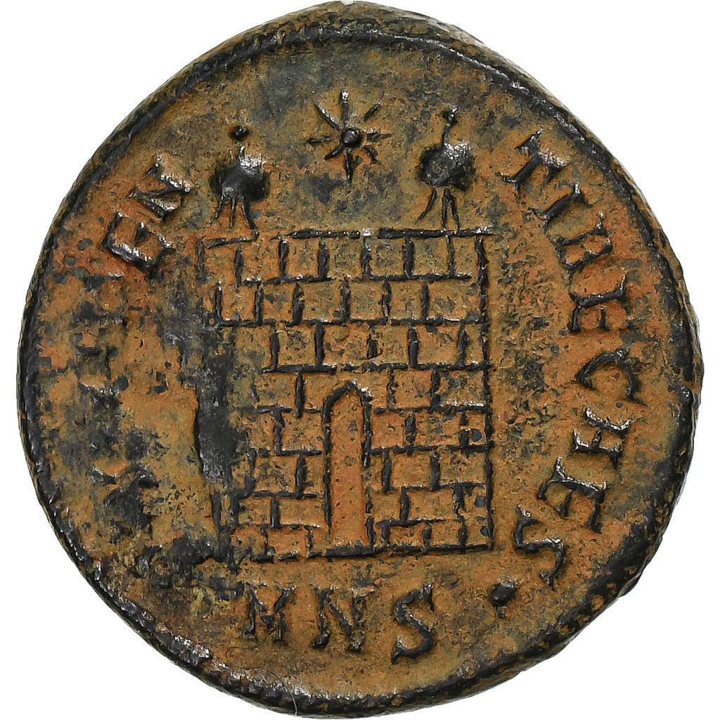 Constantius II, Follis, 325-326, Nicomedia, Brązowy, EF(40-45), RIC:128
