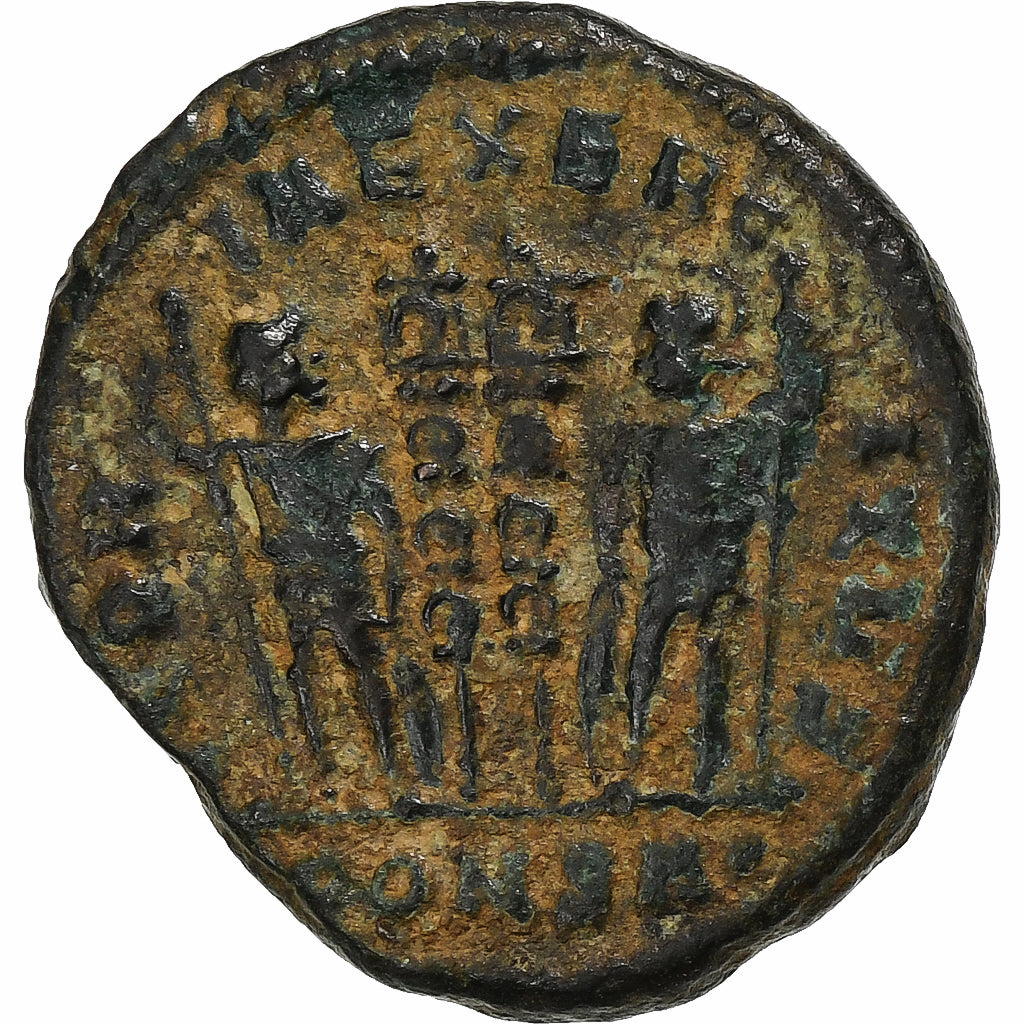 Constantijn I, Follis, 333-335, Constantinople, Bronzen, ZF+, RIC:80