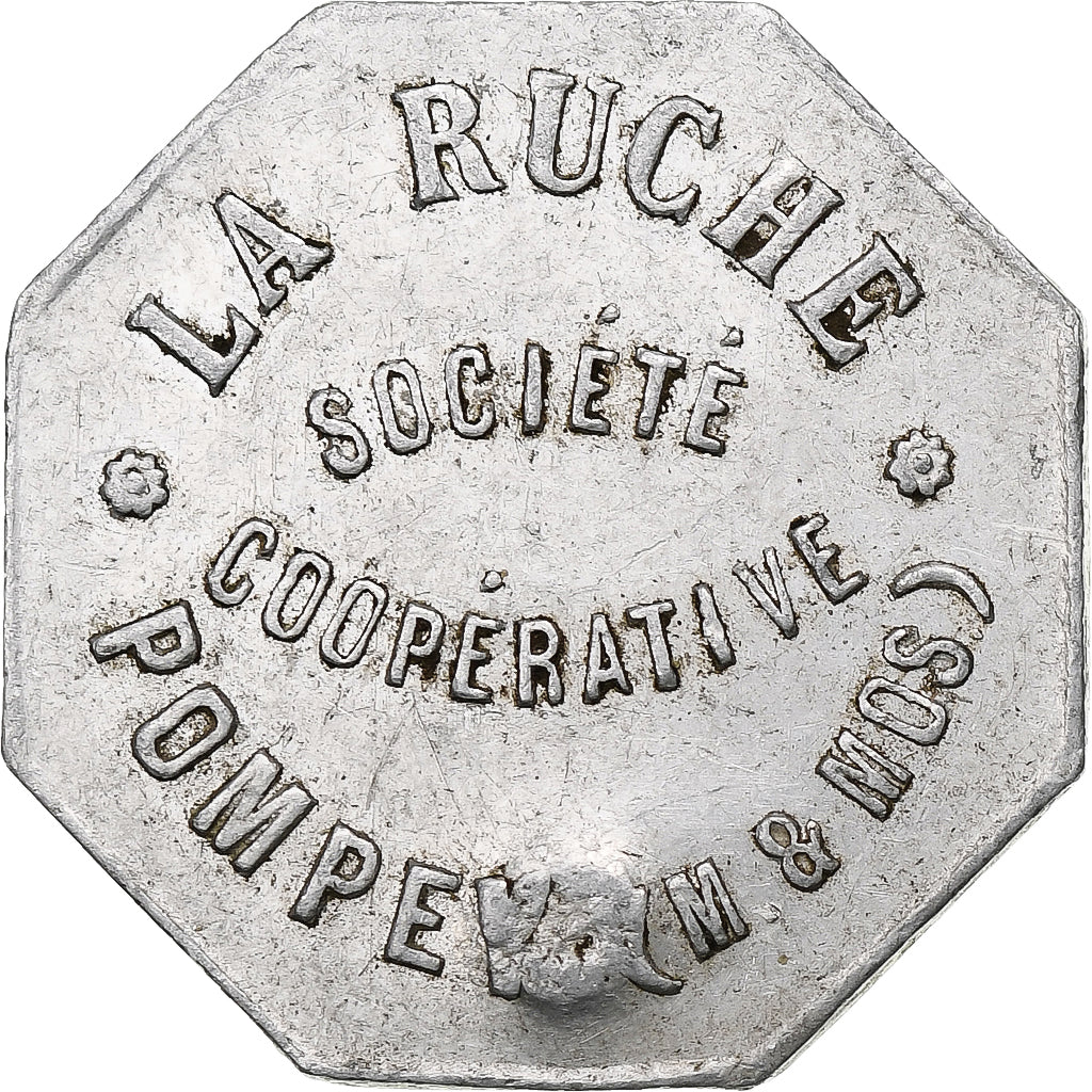 France, 1 kg Pain, Société Coopérative La Ruche, Countermarked, EF(40-45)