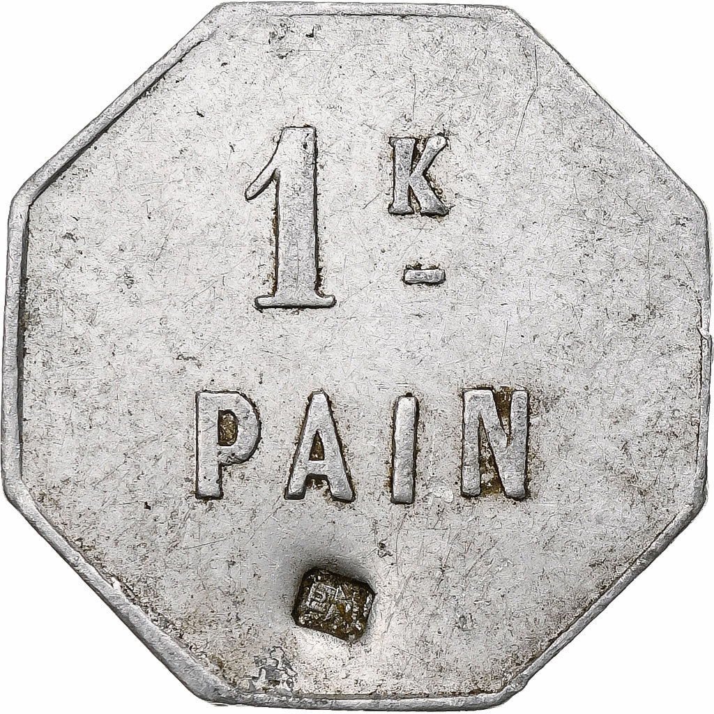 France, 1 kg Pain, Société Coopérative La Ruche, Countermarked, EF(40-45)