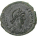 Arcadius, Follis, 392-395, Kyzikos, Brązowy, EF(40-45), RIC:27b