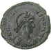 Arcadius, Follis, 392-395, Kyzikos, Bronzo, BB, RIC:27b