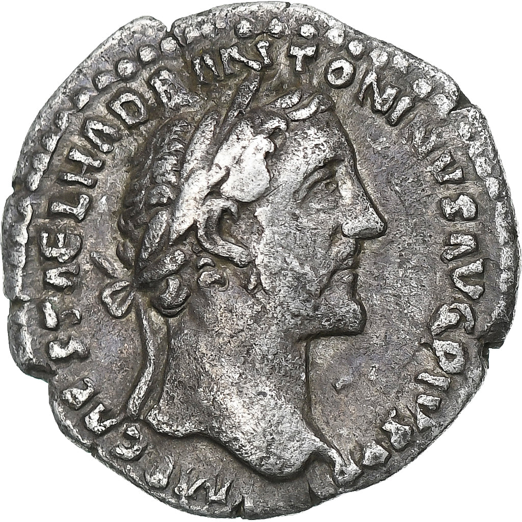 Antoninus Pius, Denarius, 151-152, Rome, Prata, EF(40-45), RIC:201