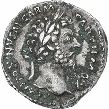 Marcus Aurelius, Denarius, 166, Rome, Argento, BB, RIC:163