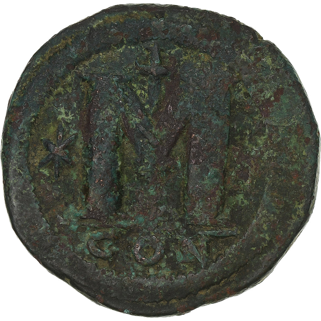 Anastase Ier, Follis, 491-518, Constantinople, Bronze, TB+, Sear:19