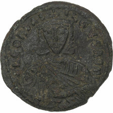 Leo VI the Wise, Follis, 886-912, Constantinople, Bronze, S+, Sear:1729