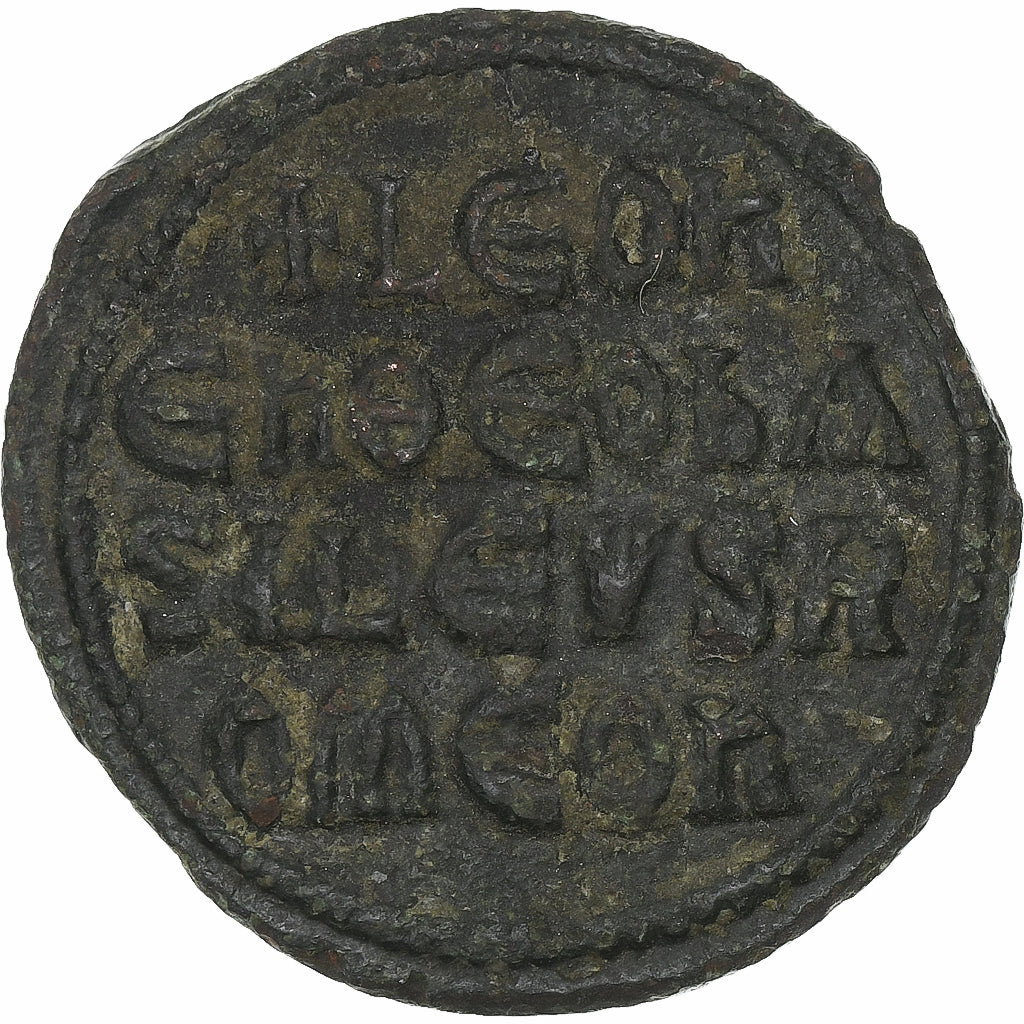 Leo VI the Wise, Follis, 886-912, Constantinople, Brązowy, VF(30-35), Sear:1729