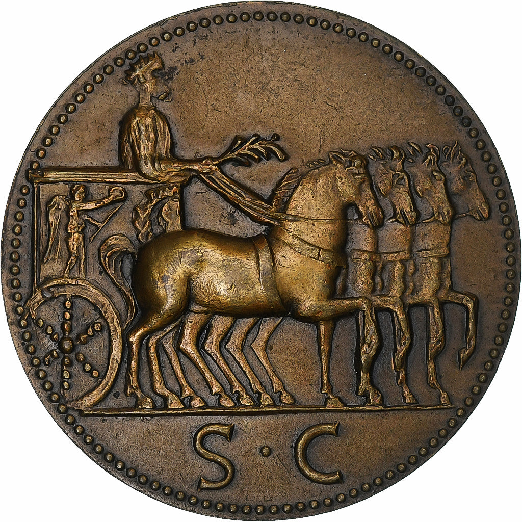 Francia, medaglia, Imitation de type romain, SPL-, Bronzo