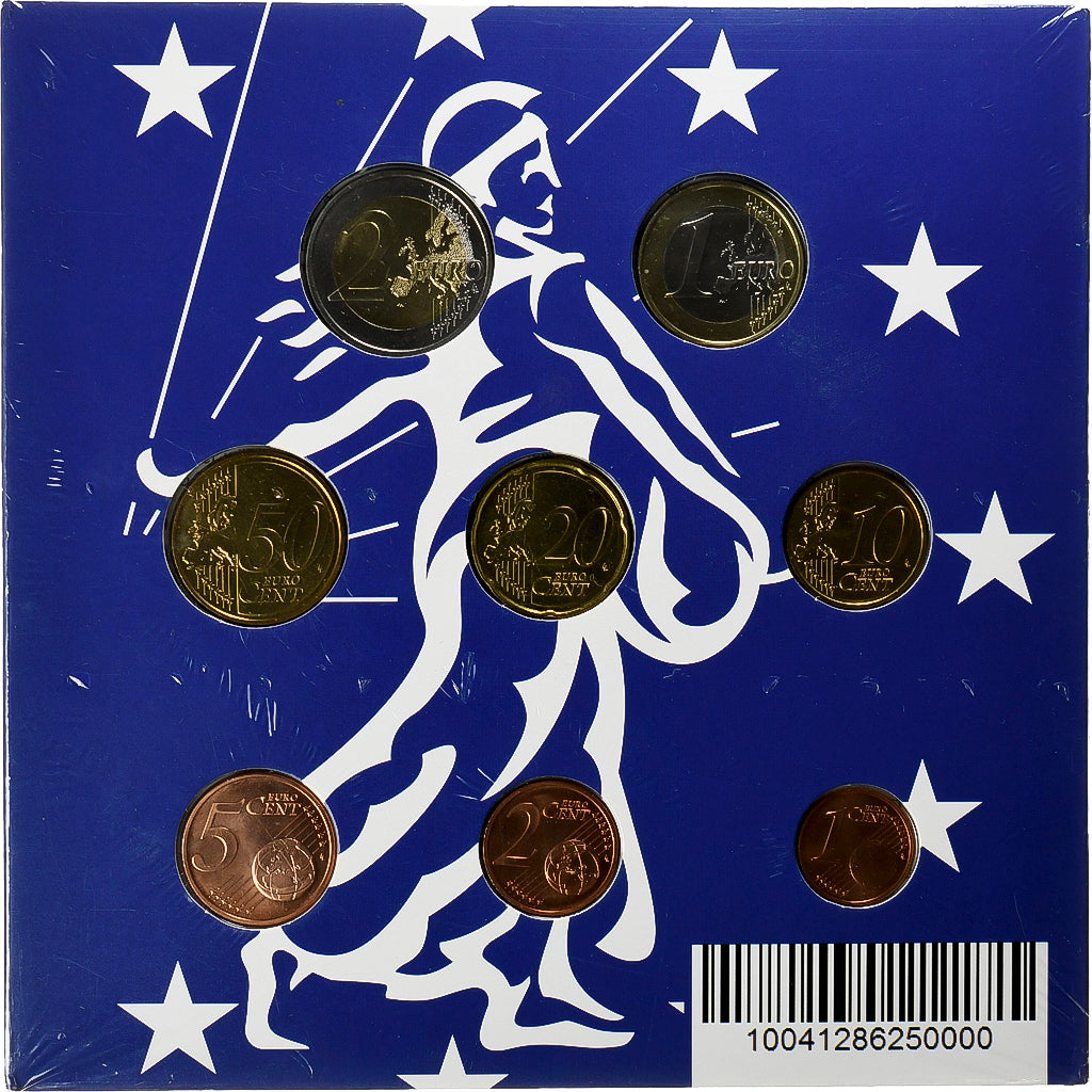 Francja, Coffret 1c. à 2€, 2014, Monnaie de Paris, BU, MS(65-70), ND