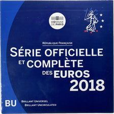 Frankrijk, Coffret 1c. à 2€, 2018, Monnaie de Paris, BU, FDC, n.v.t.