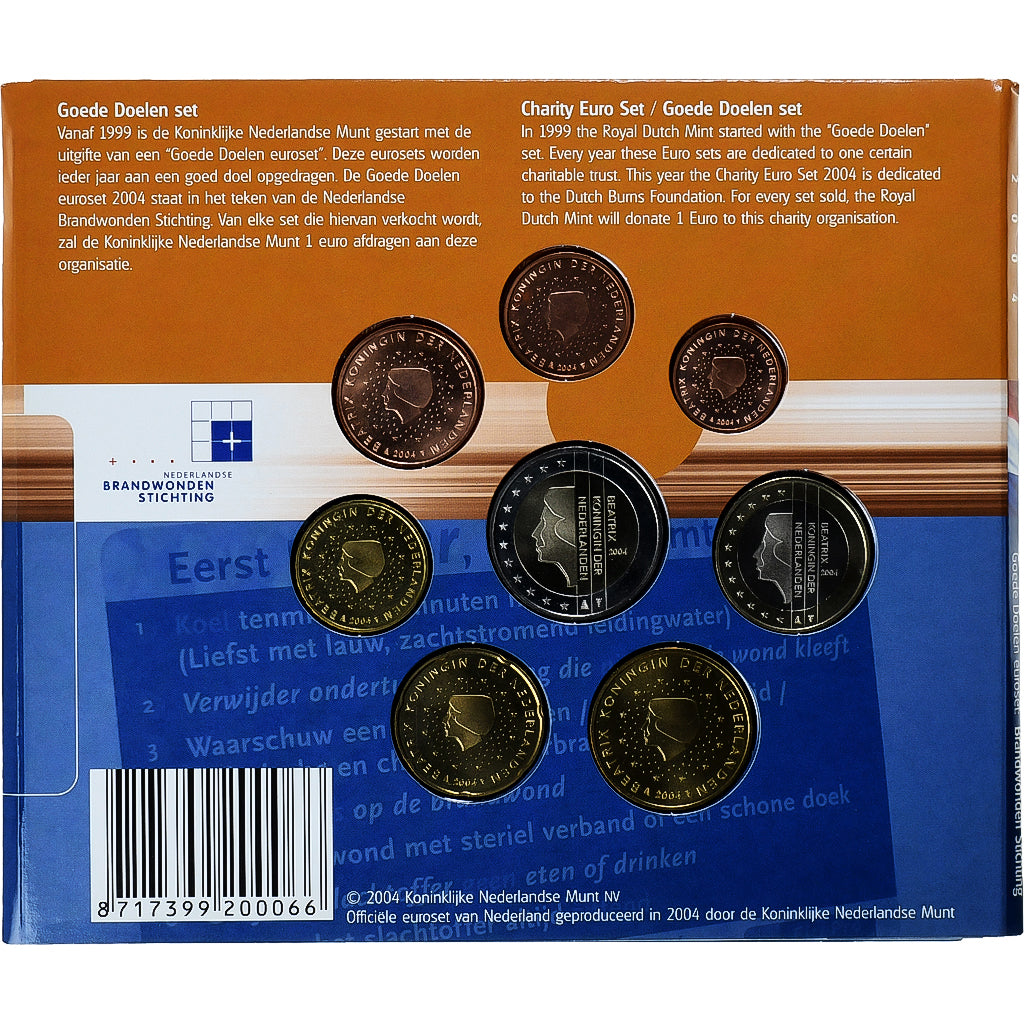 Niederlande, Coffret 1c. à 2€, 2004, Utrecht, BU, STGL