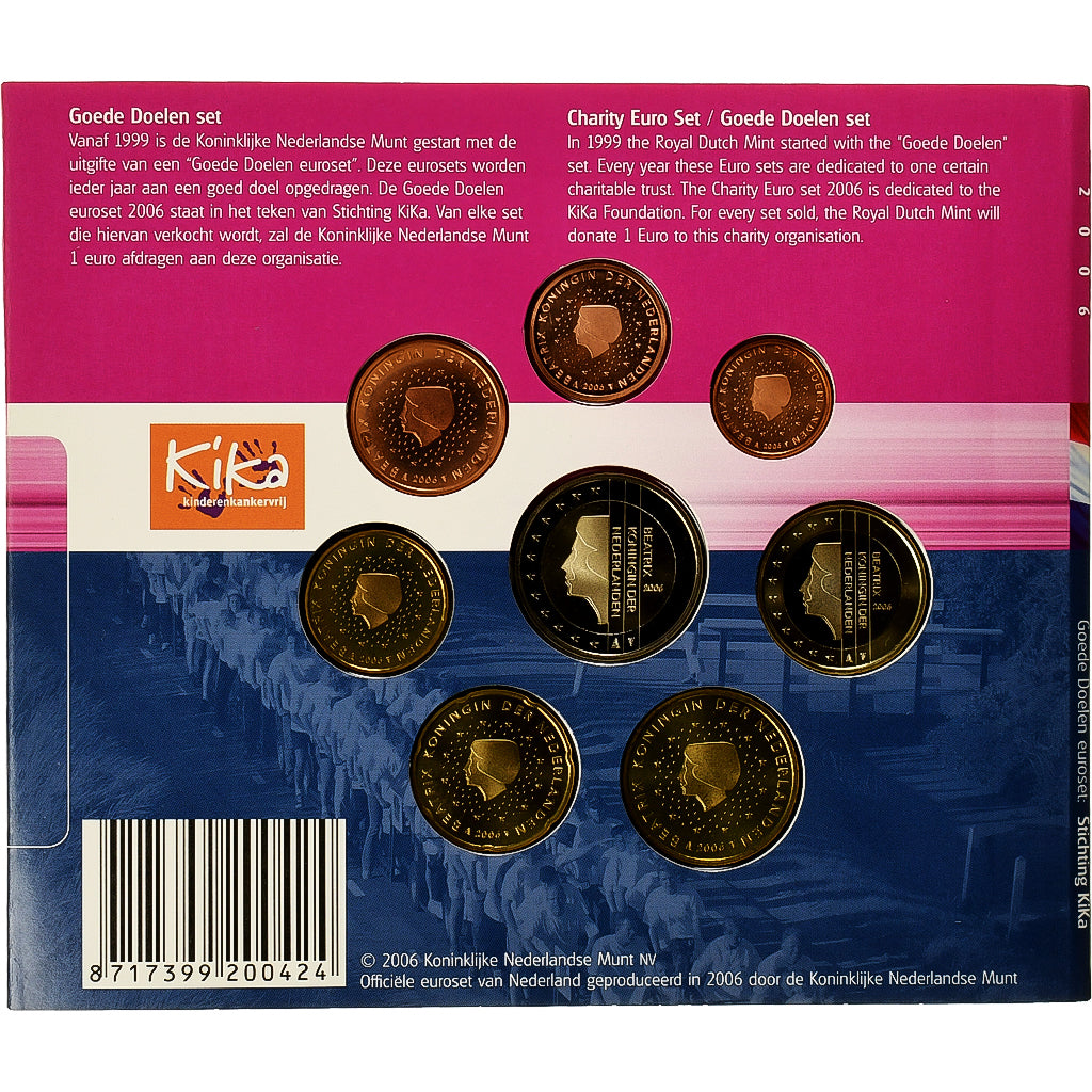 Niederlande, Coffret 1c. à 2€, 2006, Utrecht, BU, STGL